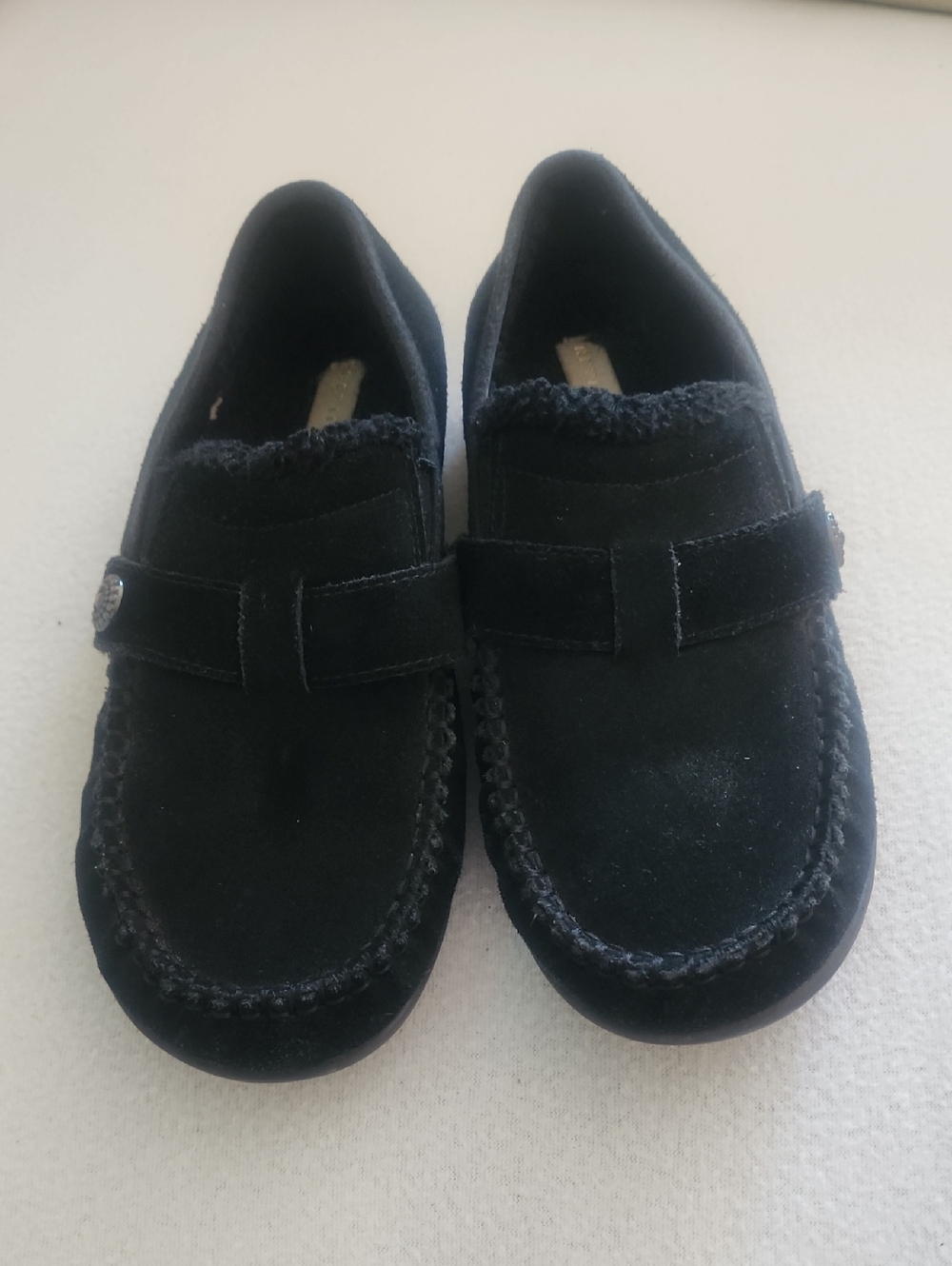 New Condition REVITALIGN Black Moccasin Slip-On with Hook-and-Loop Strap - Picture 3 of 8